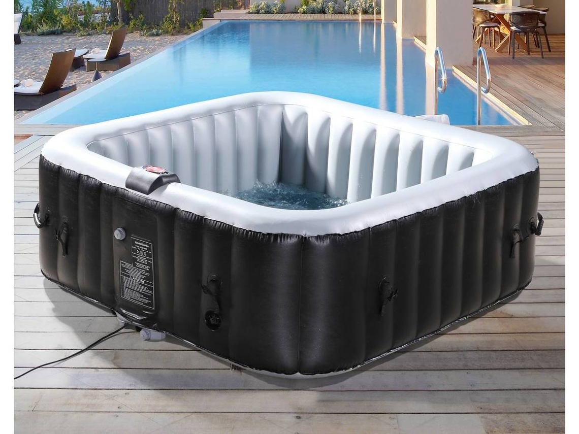 Spa Jacuzzi Hinchable HABITAT ET JARDIN Nice (185x185x65 cm)