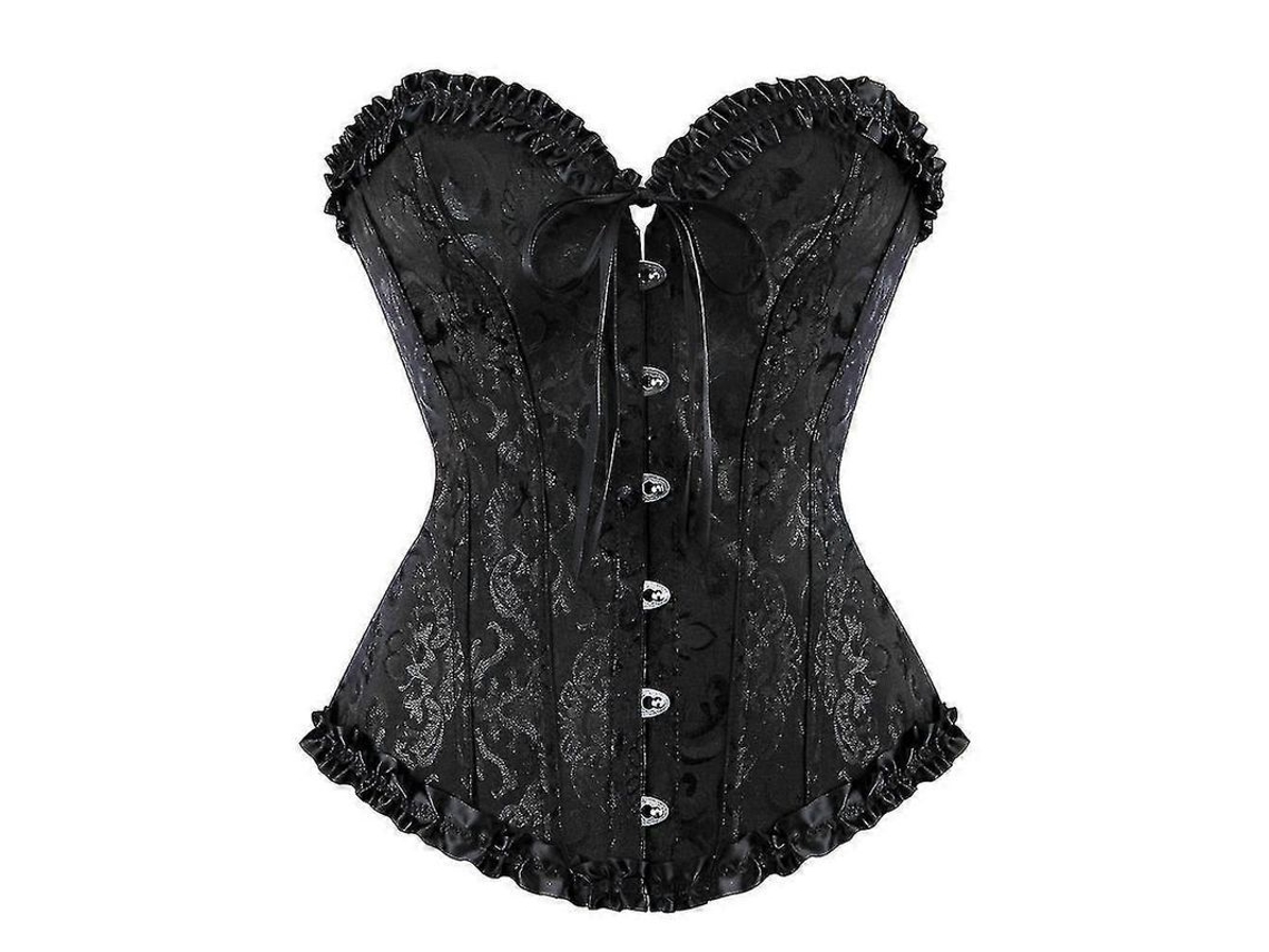Top Corsé De Talla Grande Para Mujer Con Tirantes, Que Realza La Figura De Forma Sexy.