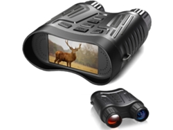 Gafas de visión nocturna: visión nocturna infrarroja digital para ver en 100% oscuridad, imagen y vídeo HD de 36 M desde 1312 pies para caza, camping, observación de aves (negro) CHRONUS