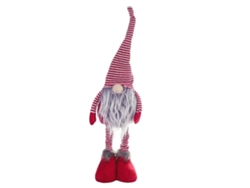 Decoración escandinava hecha a mano: elfo de peluche tradicional que aporta alegría y protección a tu hogar.