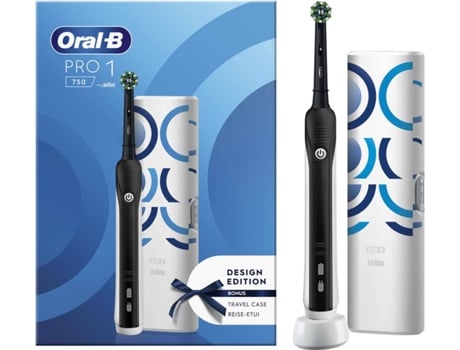 Cepillo de Dientes Eléctrico ORAL B Pro 1 Negro