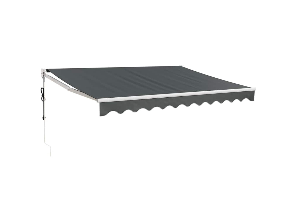 Maison Exclusive - Toldo Retráctil Automático Gris Antracita 3x2,5 M