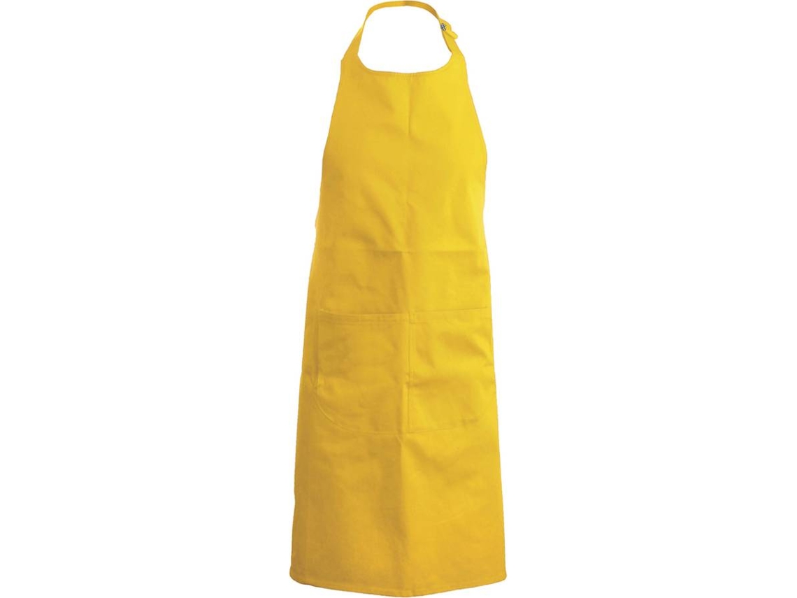 Delantal KARIBAN con Bolsillo (Amarillo - Algodón - 90 x 31.5 cm)