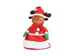 Peluche Navideño Con Luces, Baila Y Canta - Oso De Peluche De Papá Noel Ibd