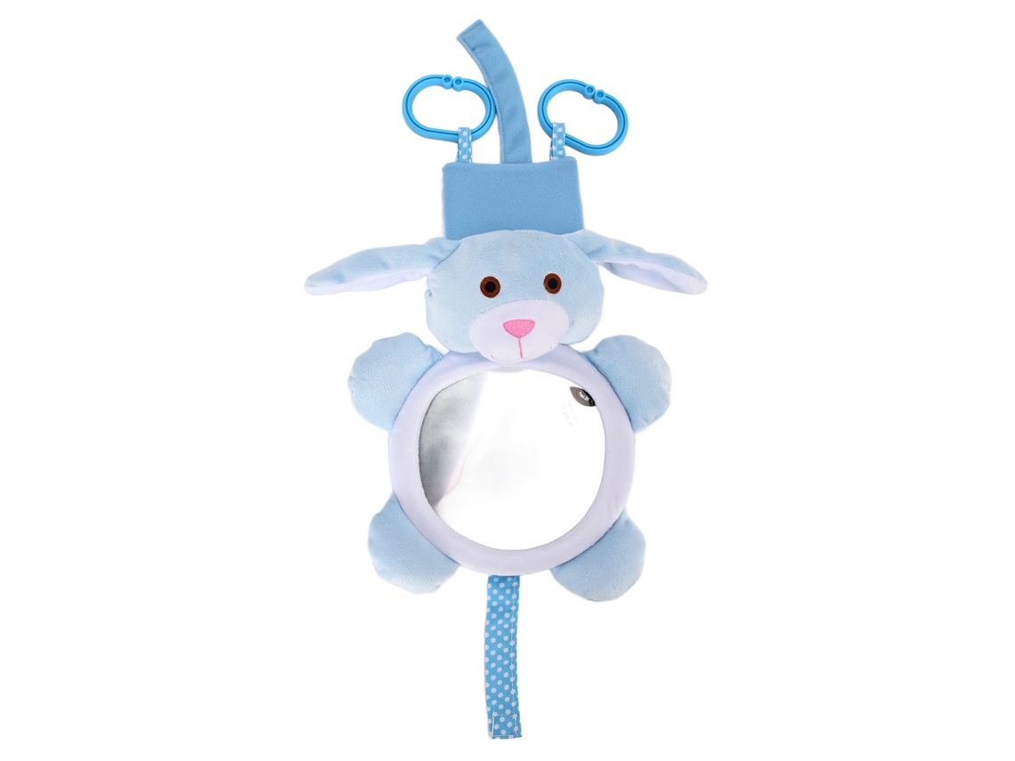 Espejo De Seguridad Para Bebés Para El Asiento Trasero, Lindo Juguete De Peluche De Cachorro Para Niños