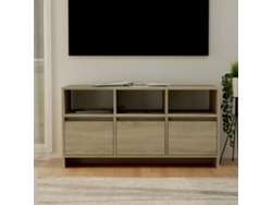 Mueble de Armario Tv 102X37,5X52,5 Cm Contrachapado Color Roble Sonoma