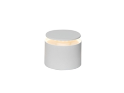 Lámpara de mesa LED Push Up blanca portátil y recargable ZAFFERANO