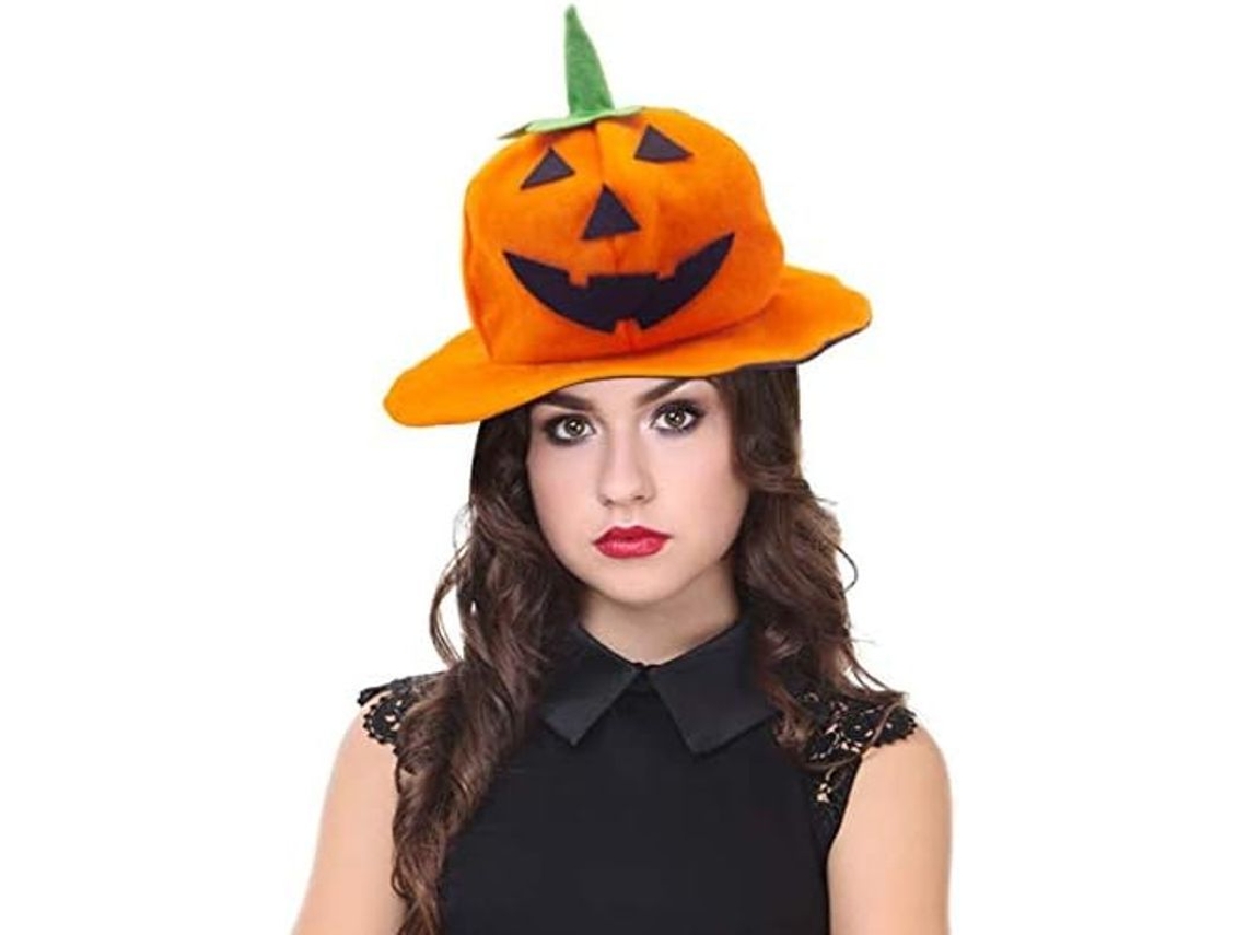 Gorro De Calabaza Jack-o'-lantern Para Halloween Accesorio De Disfraz De Fiesta