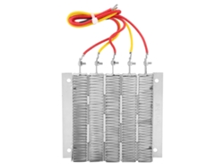 Calentador De Aire Cerámico Ptc De 60 V Y 1000 W Con Elemento Calefactor Y Cable.