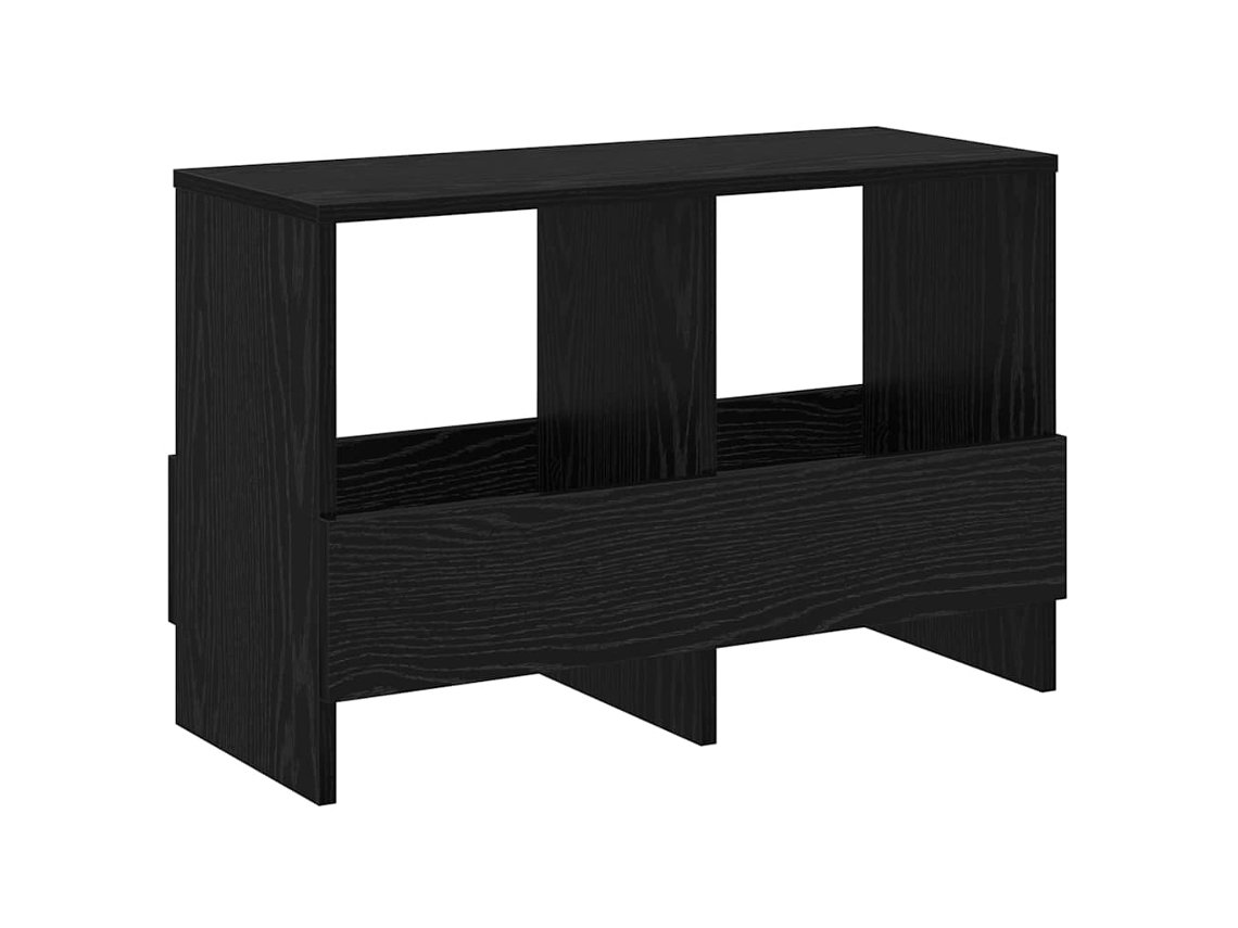 Maison Exclusive - Estante De Revistas Roble Negro 68,5 X 30 X 45 Cm