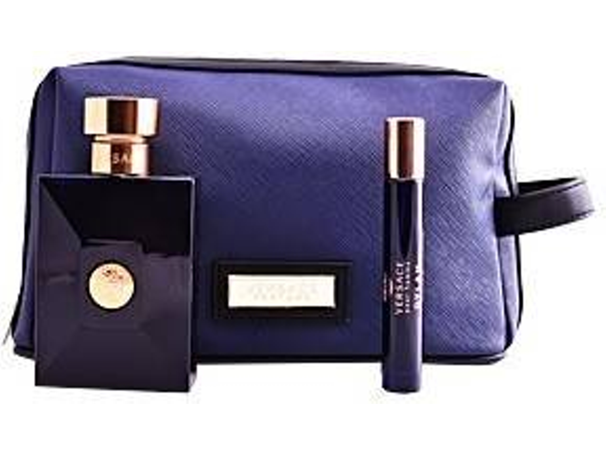 Cofre VERSACE Pour Homme Dylan Blue Edt 100 ml + Edt 10 ml + Neceser Azul