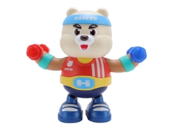 Urso Dançante Elétrico Com Luz E Música Robô Brinquedo Para Crianças Portátil