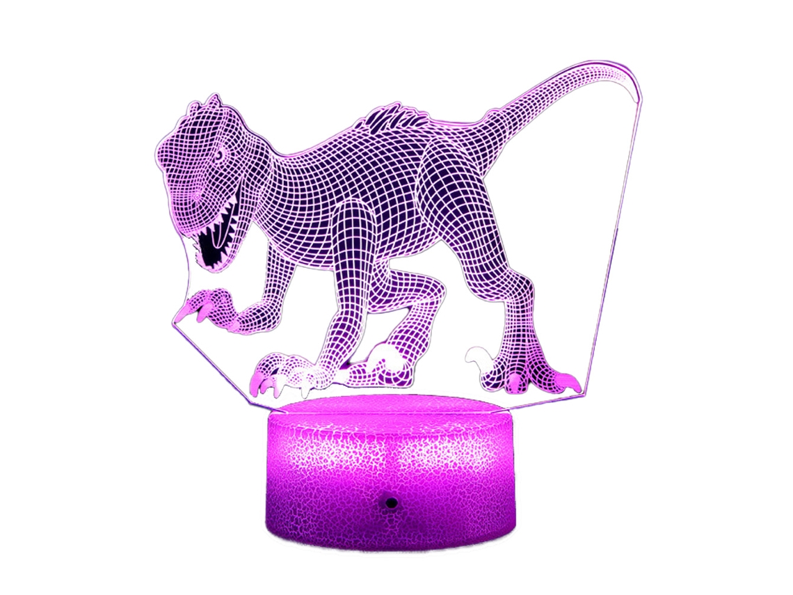 Control De Toque Con Padrón De Luz Nocturna 3D - Dy-10 JEIIBRZUI