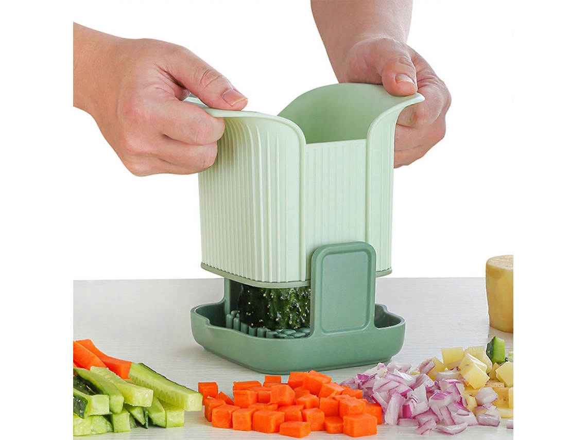 Mini cortador de verduras - Cortador de verduras 2 en 1, multifuncional para alimentos, frutas y ensaladas