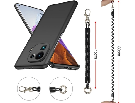 Funda Xiaomi Mi 11 Pro Turtleshell Com Cordón Antirrobo Negro