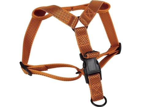 Arnes Para Perros Reflectante Naranja Reina 1,5X30-50Cm