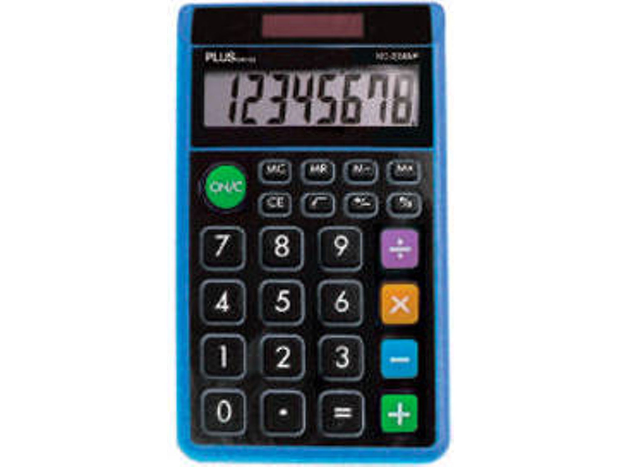 Calculadora Básica PLUS SS-165 Negro (8 dígitos)
