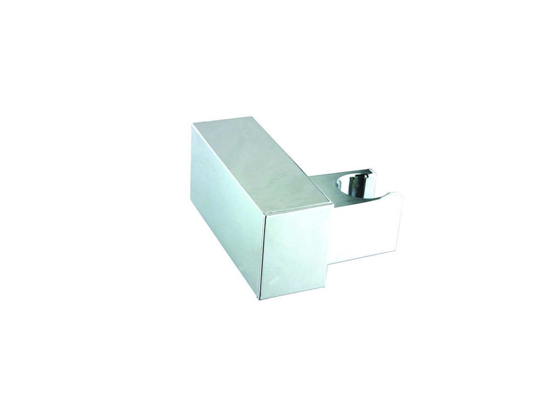 Soporte de Pared para Ducha de Mano Cuadrado en Plástico Cromado - (KH)