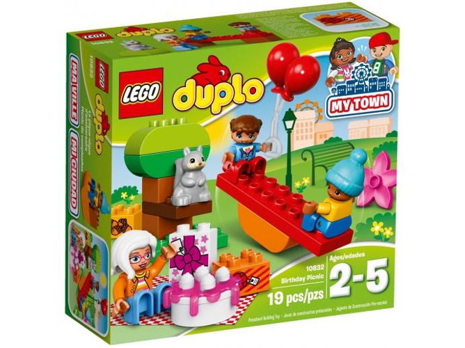 LEGO Duplo: 10832 Picnic de cumple(Edad Mínima: 2 - 19 Piezas)