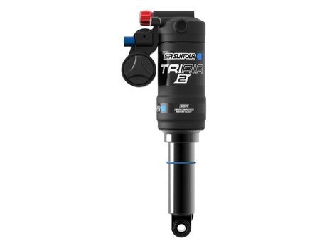 Amortecedor Rs21 Triair2 3Cr Trunnion Prateado 75 Mm / 225 Mmsr Suntour