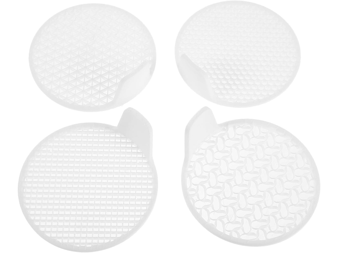 Tapete De Banheiro Antiderrapante Com Capa Para Assento Sanitário Em Formato De O, Série 2, 5 Peças*2