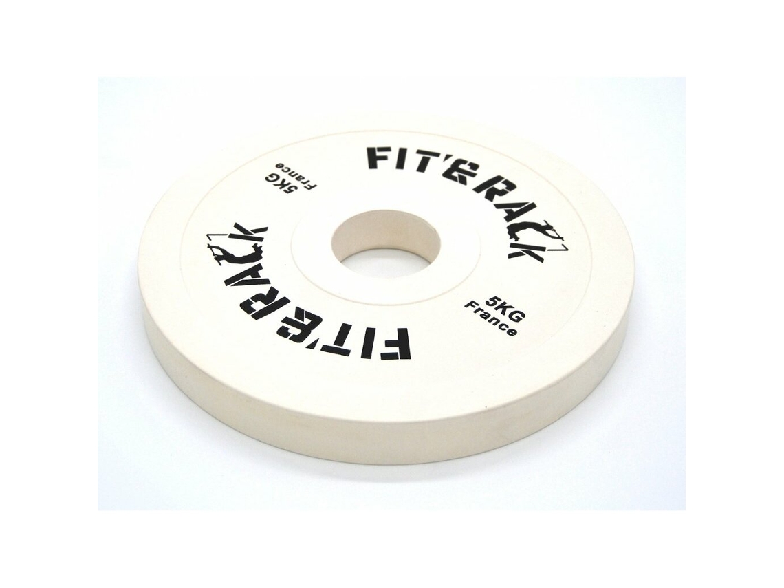 Discos de Musculación Fraccionales FIT & RACK Multicolor (Goma)