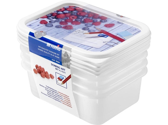 Recipiente para Alimentos ROTHO Domino