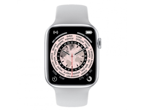 Smartwatch I7 Pro Max Bluetooth Call Sports Fitness Monitor personalizado Pantalla táctil Full White