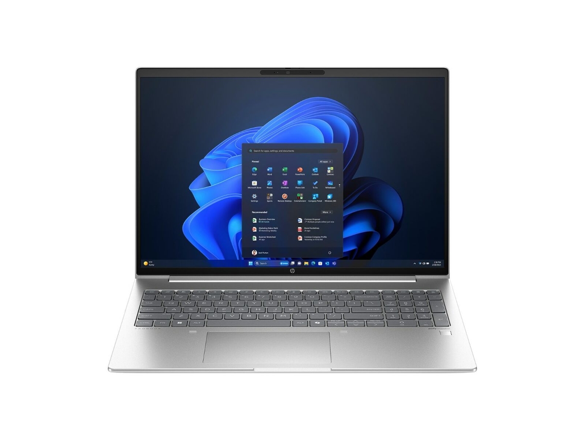 Portátil HP A38dtet (16 GB de RAM, color plata, SSD de 512 GB, socket UE 16, teclado QWERTY estadounidense, AMD Ryzen 5)