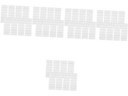 2500 Pegatinas De Sellado, Pegatinas Para Embalaje, Pegatinas De Sellado, Pegatinas Impermeables