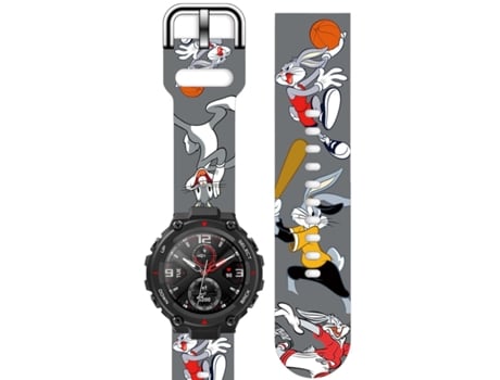 Correa Silicona Suave Personalizada Amazfit T-Rex Bugs Bunny