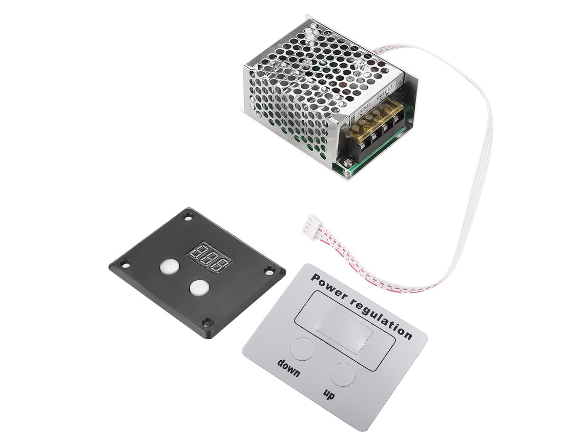 Omni-regulador De Voltaje Digital Scr 4000w Control De Velocidad Dimmer Termostato Ac