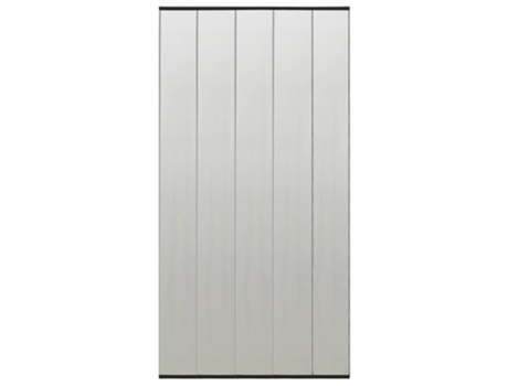 Mosquitera de puerta cortina malla poliéster negro VIDAXL (100 x 220 cm)