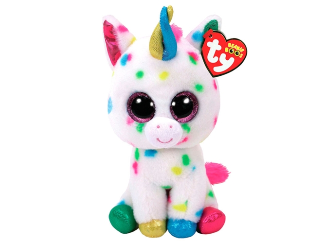 Peluche TY Beanie Boos Harmonie Unicorn 15 cm