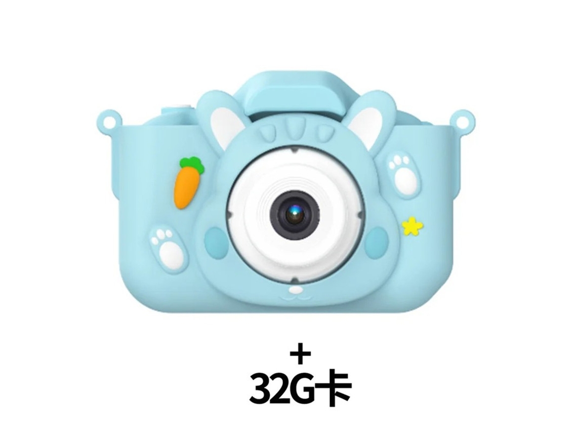 Cámara multifuncional para niños 1080P HD Cámara dual con tarjeta de 32 GB Bestvite