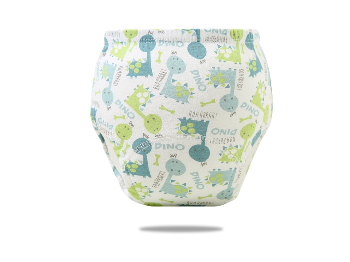 Pañales lavables para bebé, calzoncillos de entrenamiento, talla 110, dinosaurio (apto para gatos de 25 a 40 años)