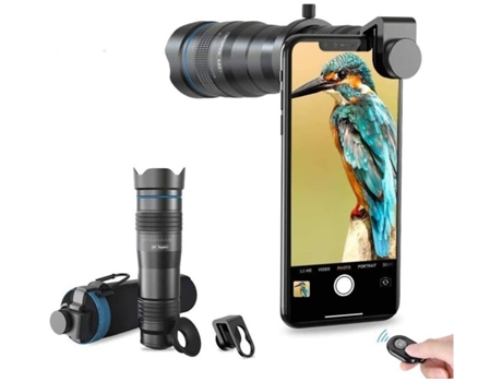 Prismáticos ENKERS Telescopio monocular 20X50 Zoom HD Caza Spotting Scope con trípode portátil Adultos para observación de aves al aire libre