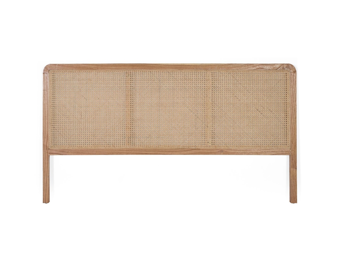 Cabecero Toque Natureza GINER Y COLOMER Ratán Marrón (90x150X4)