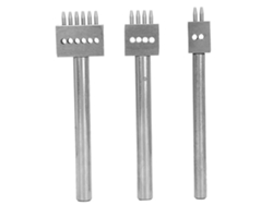 Herramienta para perforar cuero (3 piezas) para bricolaje