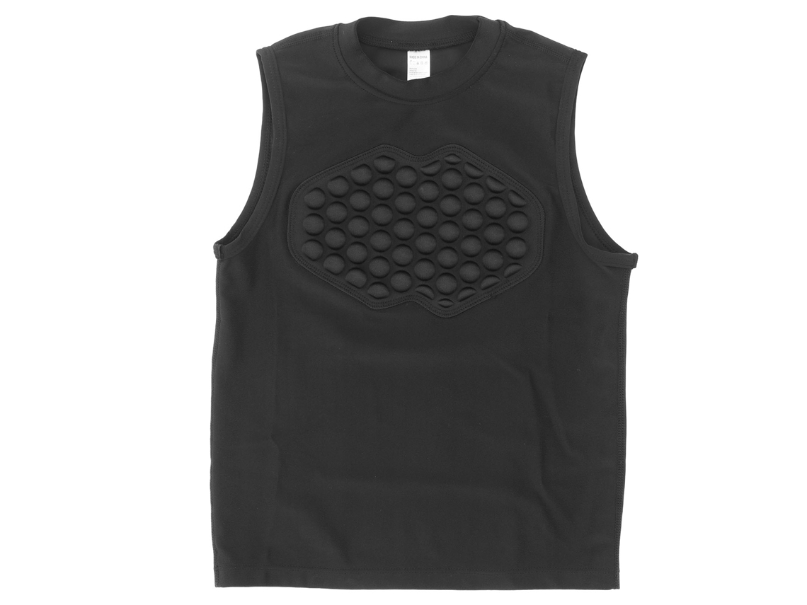 Camiseta De Compresión Juvenil Con Protección Anticolisión En El Pecho Para Baloncesto Y Fútbol Ys