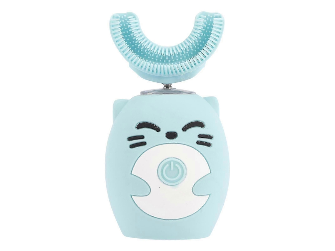 Cepillo de dientes eléctrico infantil con diseño de dibujos animados, en forma de U para niños. GOKOCO