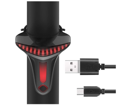 Luz Trasera CHRONUS (Negro)