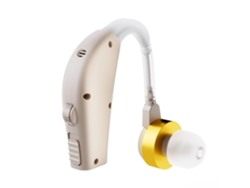 Amplificador Auditivo, Audífonos Recargables Para Personas Mayores Con Cancelación De Ruido, Audífonos Digitales (beige)