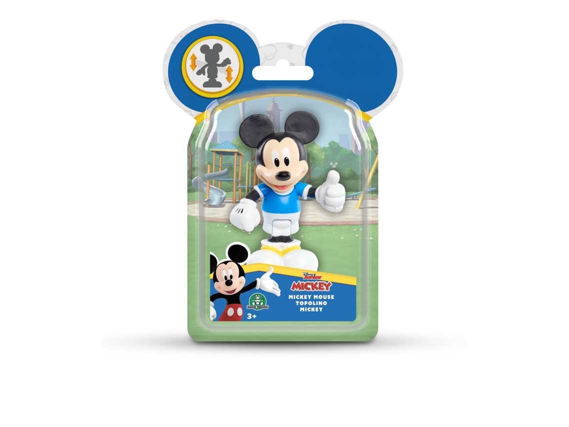Minifigura articulada de Mickey Mouse, el famoso deportista