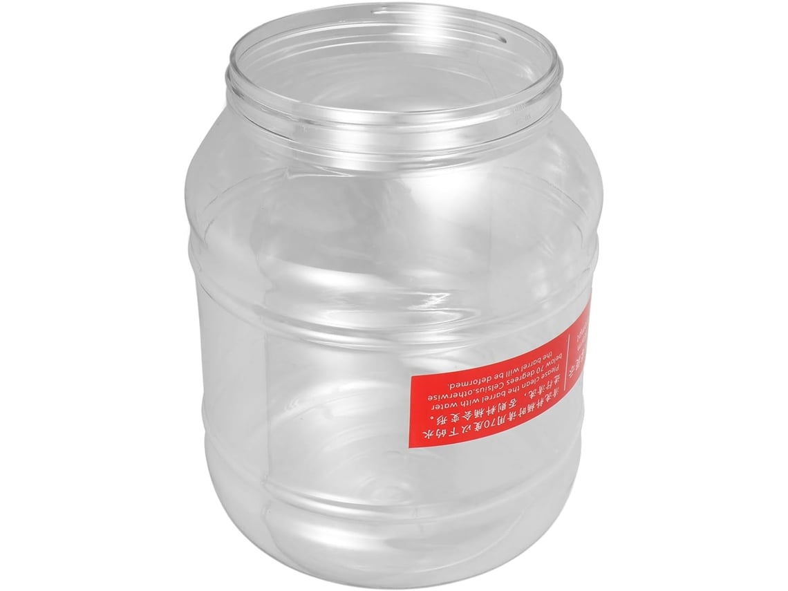 Balde De Plástico Para Armazenamento Em Formato De Floco De Neve, 3 Litros