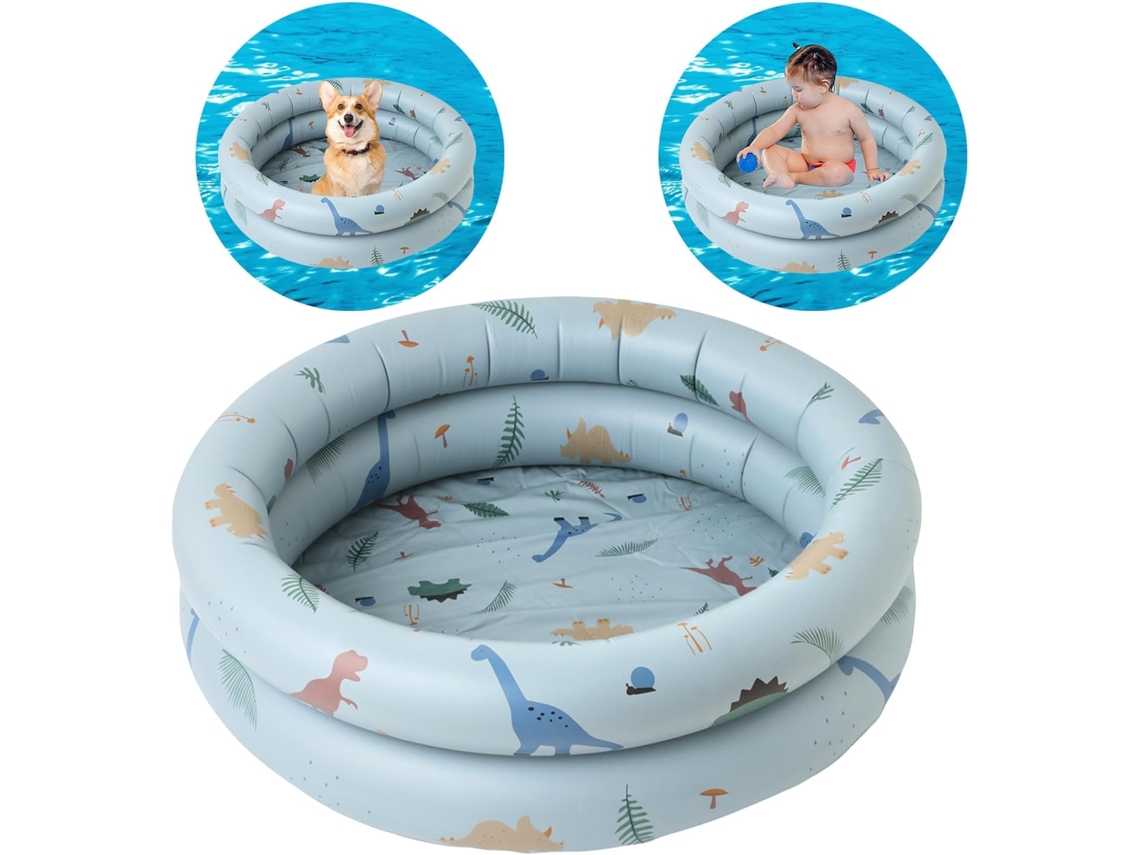 Piscina Inflable Chrui Para Niños Interior Y Exterior 90cm (azul)