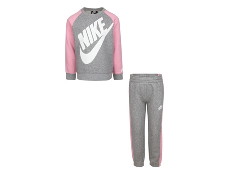 Chándale de Niña para Fitness NIKE Chándal Oversize Futura Gris (4 años)