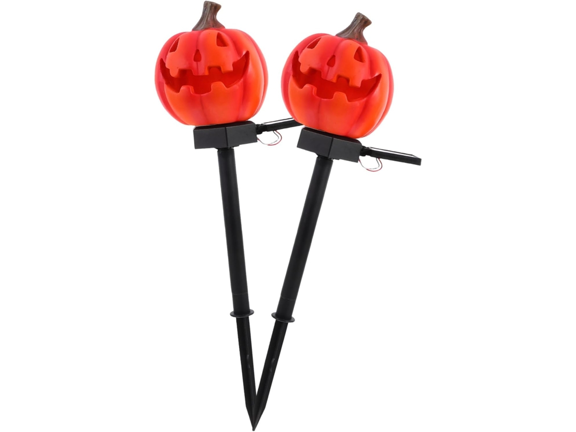 Exclusivas Luces Solares De Calabaza Para Jardín, Ideales Para La Decoración De Halloween.