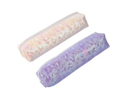 VIVILIYYA Bolsa De Lápis Caso De Lápis Cosméticos Maquiagem Bolsa De Lápis Papelaria Bolsa Caso, Zipper Bag, 20,5 4,5 4,5cm