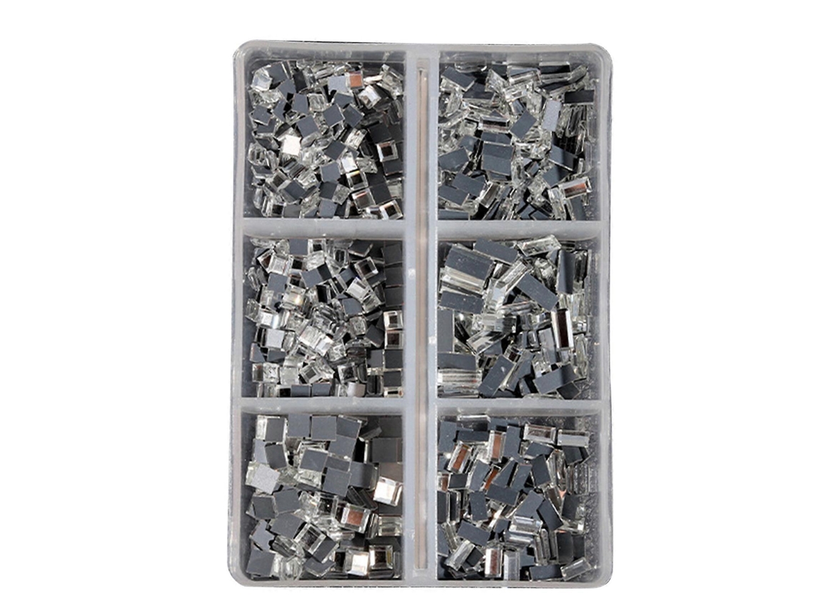Diamantes de imitación de cristal para decoración de uñas, brillantes, con purpurina, para joyería, decoración del hogar, ropa, manualidades con cristales Hengrongshen